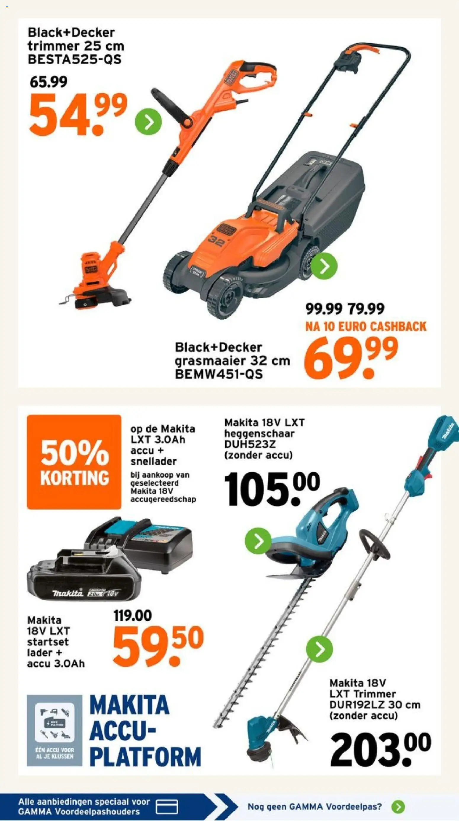 {H1} | Pagina: 9 | Producten: Grasmaaier, Trimmer