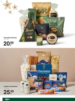 Sligro - Kerstgeschenken - Voorbeeld van een folder van Sligro, geldig van 22.10.2025 | Pagina: 42 | Producten: Thee, Chips, Pretzel, Broodjes