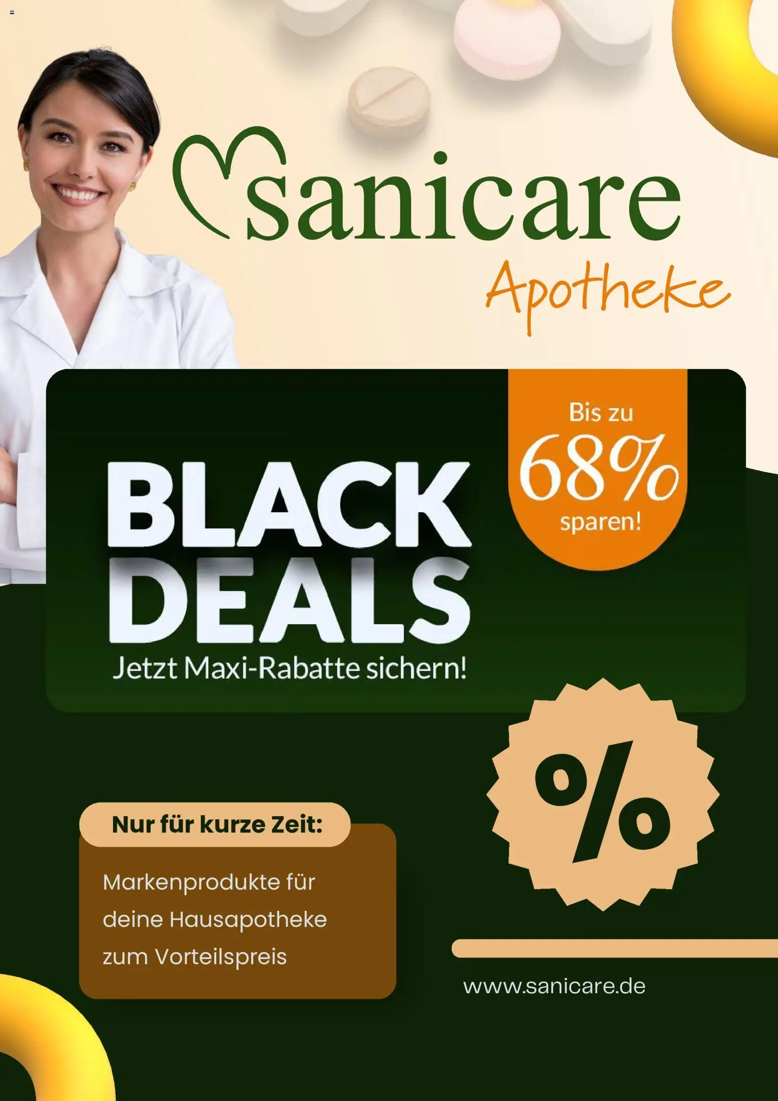 Sanicare - Black Friday – gültig ab 21.11.2025 | Seite: 1