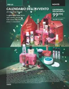 Anteprima del volantino Avon - Campagna 11/2025 valido a partire dal 01.11.2025 | Pagina: 45 | Prodotti: Mascara, Crema, Acqua, The