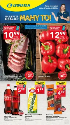 Pogląd oferty "Lewiatan gazetka - Ostrów Wielkopolski" - ważna od 26.02.2026