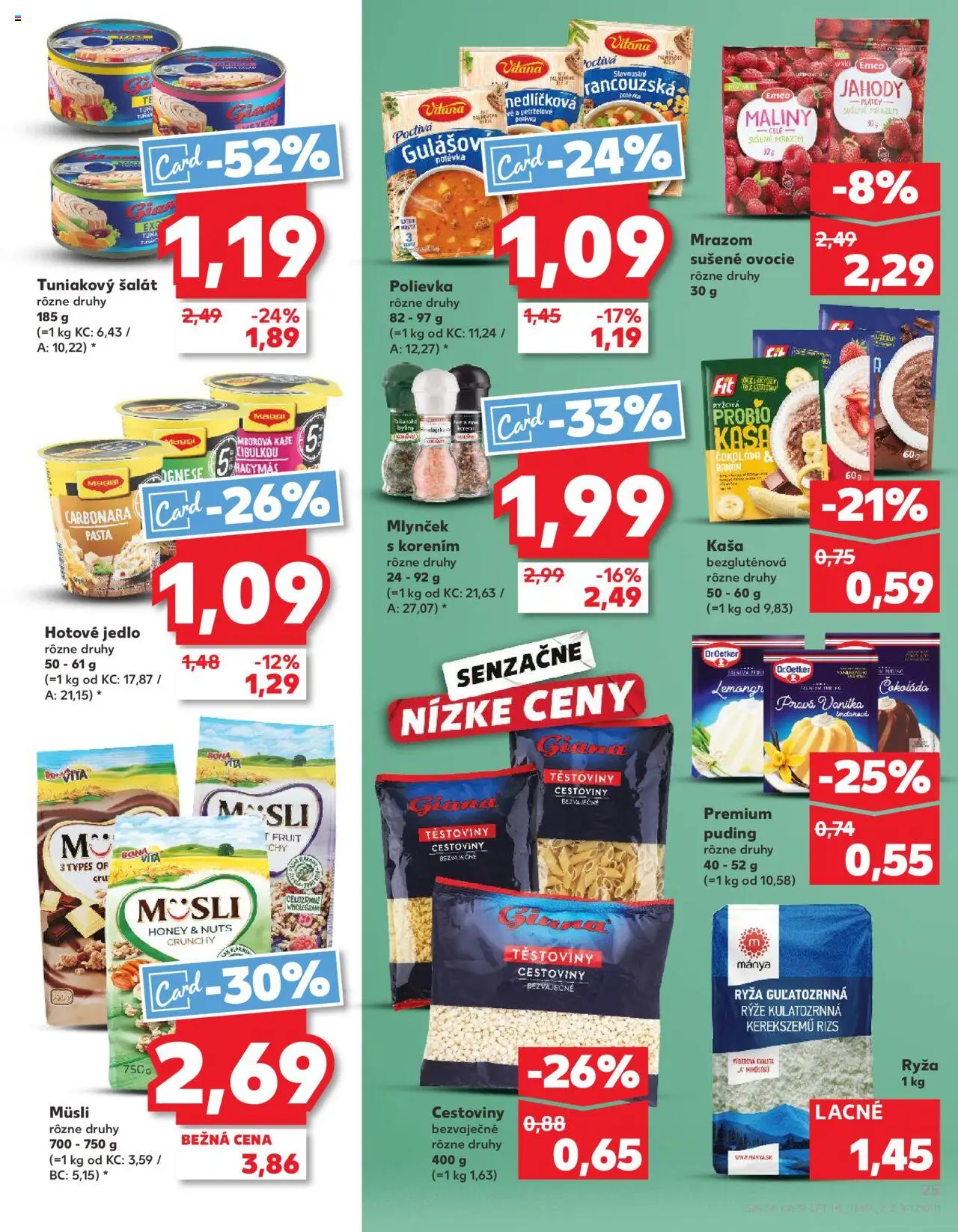Nové Kaufland akcie – leták je platný od 11.09.2025 | Strana: 25 | Produkty: Čokoláda, Maliny, Ovocie, Mlynček