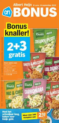 Albert Heijn folder week  / de la semaine 37 - Voorbeeld van een folder van Albert Heijn, geldig van 08.09.2025