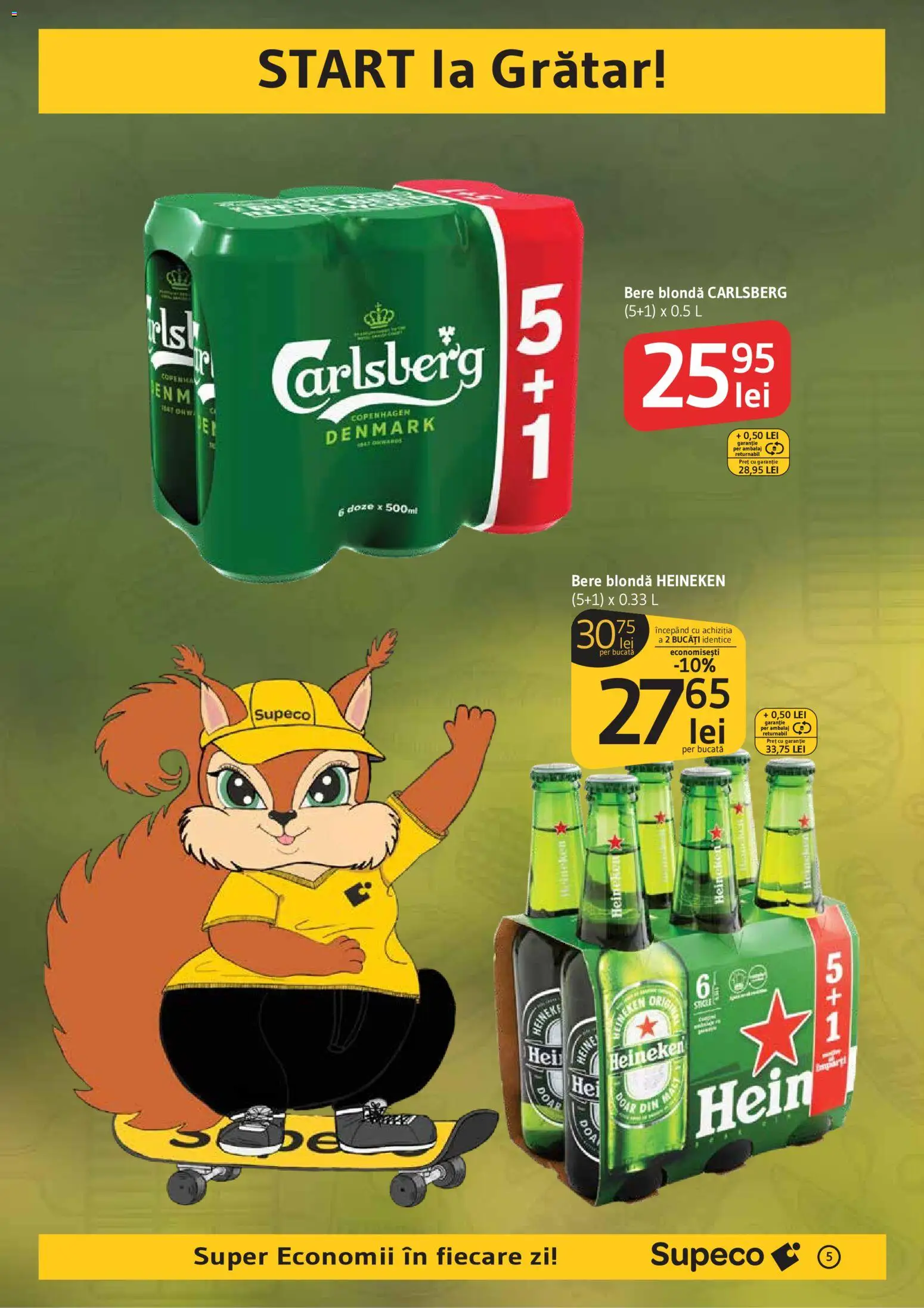 Noul catalog Supeco – valabil de la 16.04.2026 | Pagină: 5 | Produse: Grătar, Bere