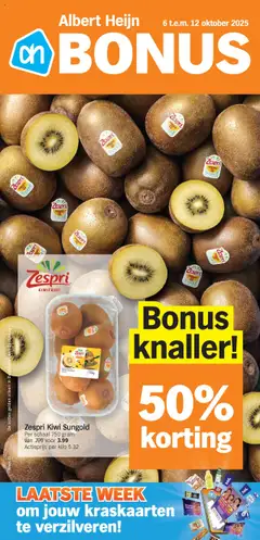 Albert Heijn folder week  / de la semaine 41 - Voorbeeld van een folder van Albert Heijn, geldig van 06.10.2025