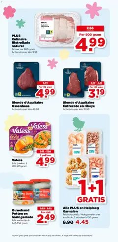 Blonde d'Aquitaine Ossenhaas, Actieprijs per kilo 49.90 - Voorbeeld van een folder van Plus, geldig van 25.03.2026 | Pagina: 15