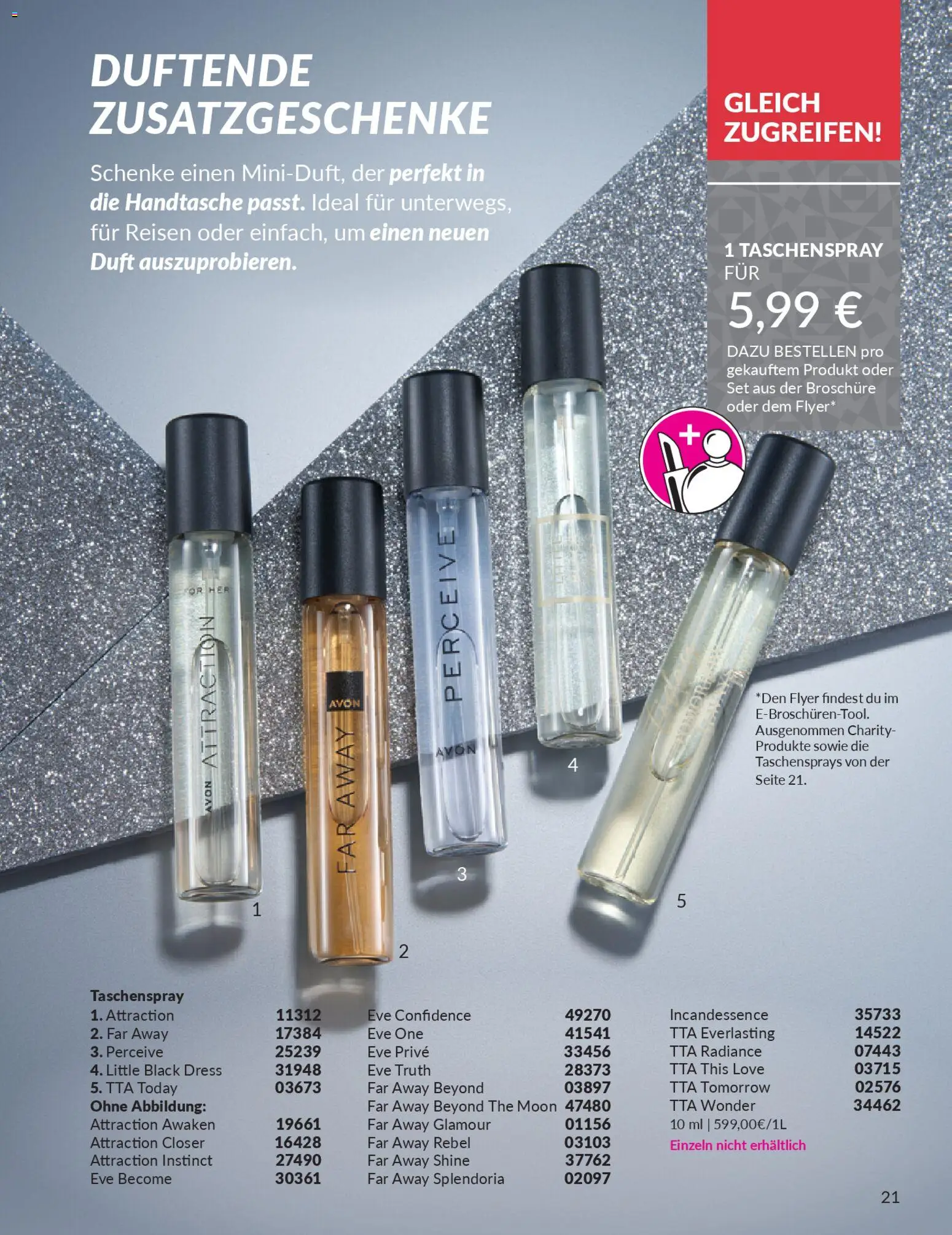 Avon - Black Friday – gültig ab 01.11.2025 | Seite: 23 | Produkte: Duft, Handtasche