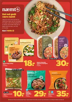 Næmt middags-frikadeller, 480 g middags-frikadeller gyldig fra 07.03.2026 | Side: 20 | Produkter: Nudler, Oksekød, Kebab, Frikadeller