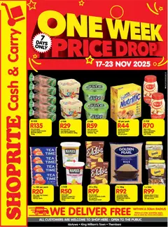 Shoprite specials catalogue – valid from 17.11.2025