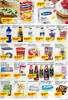 Fortuna Market katalog - pregled Fortuna Market kataloga - važi od 13.10.2025 | Strana: 3 | Proizvode: Čokoladno mleko, Puding, Sir, Jogurt
