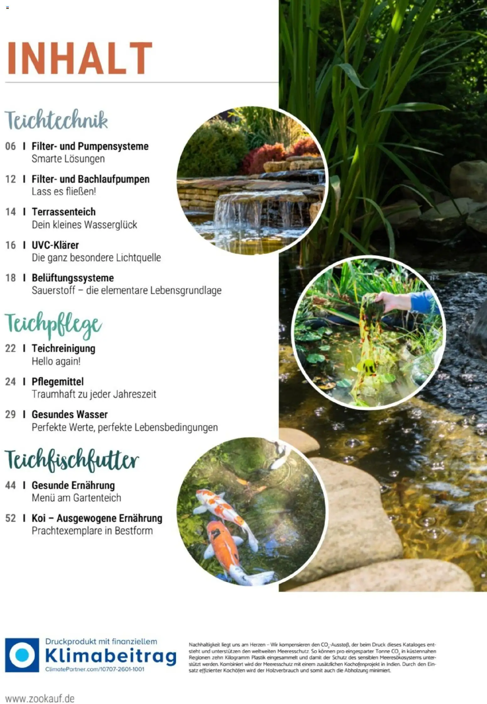 zookauf Themenkatalog Teich – gültig ab 23.03.2026 | Seite: 2 | Produkte: Wasser