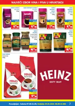 Katalog Vrutak - Pregled kataloga iz trgovine Vrutak, vrijedi od 16.03.2026 | Stranica: 7 | Proizvodi: Kava instant, Kava, Barcaffe, Jacobs