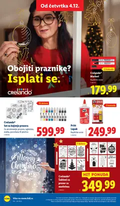 Lidl katalog - pregled Lidl kataloga - važi od 04.12.2025 | Strana: 72 | Proizvode: Markeri