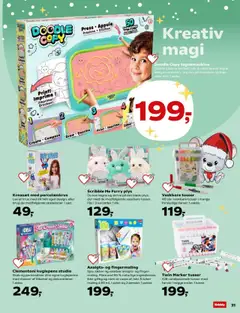 Kvickly - Legetøjskatalog 2025 gyldig fra 10.10.2025 | Side: 31 | Produkter: Skab, Maling