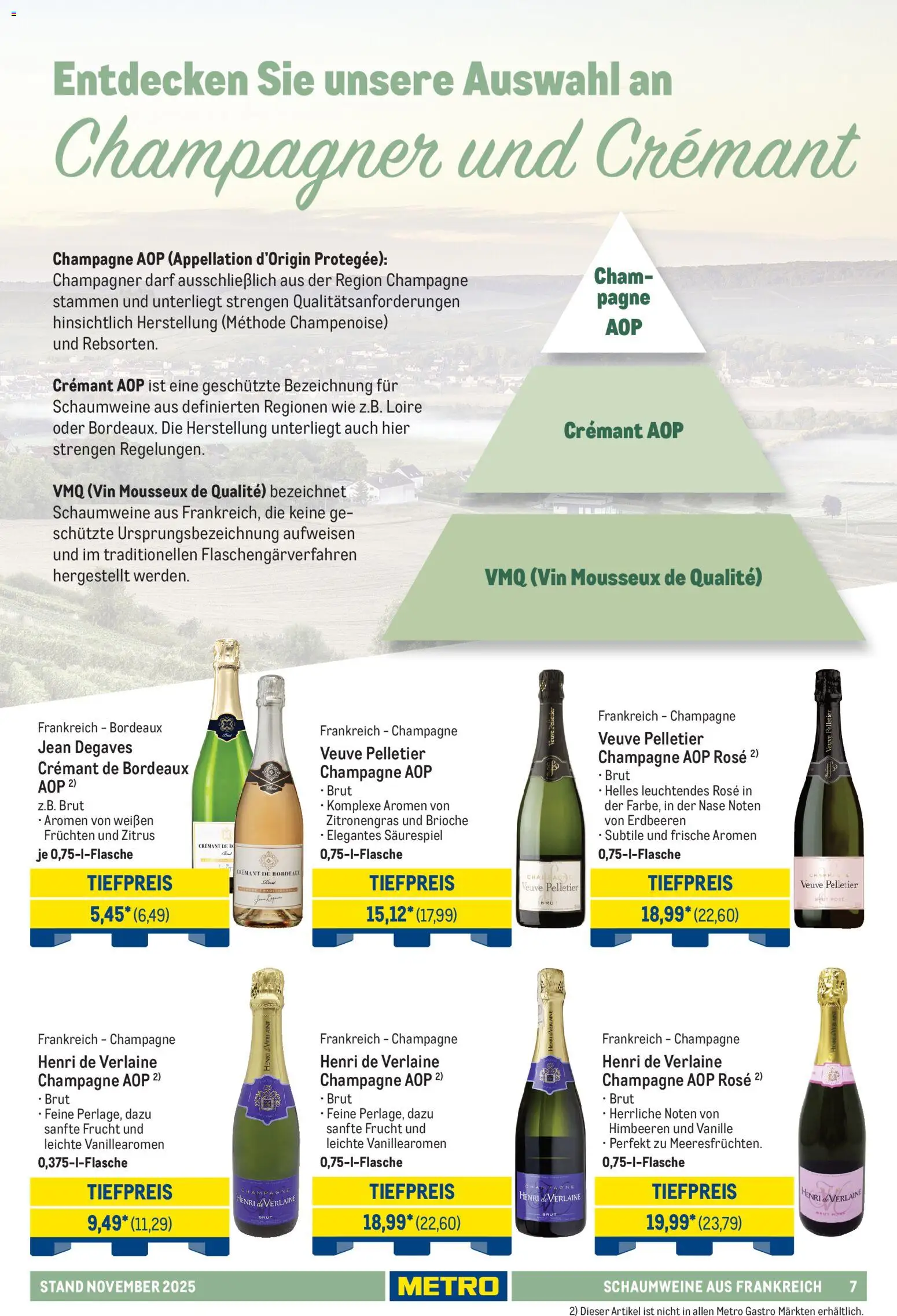 Metro - Hauswein-Katalog – gültig ab 12.11.2025 | Seite: 7 | Produkte: Himbeeren, Zitronengras, Erdbeeren