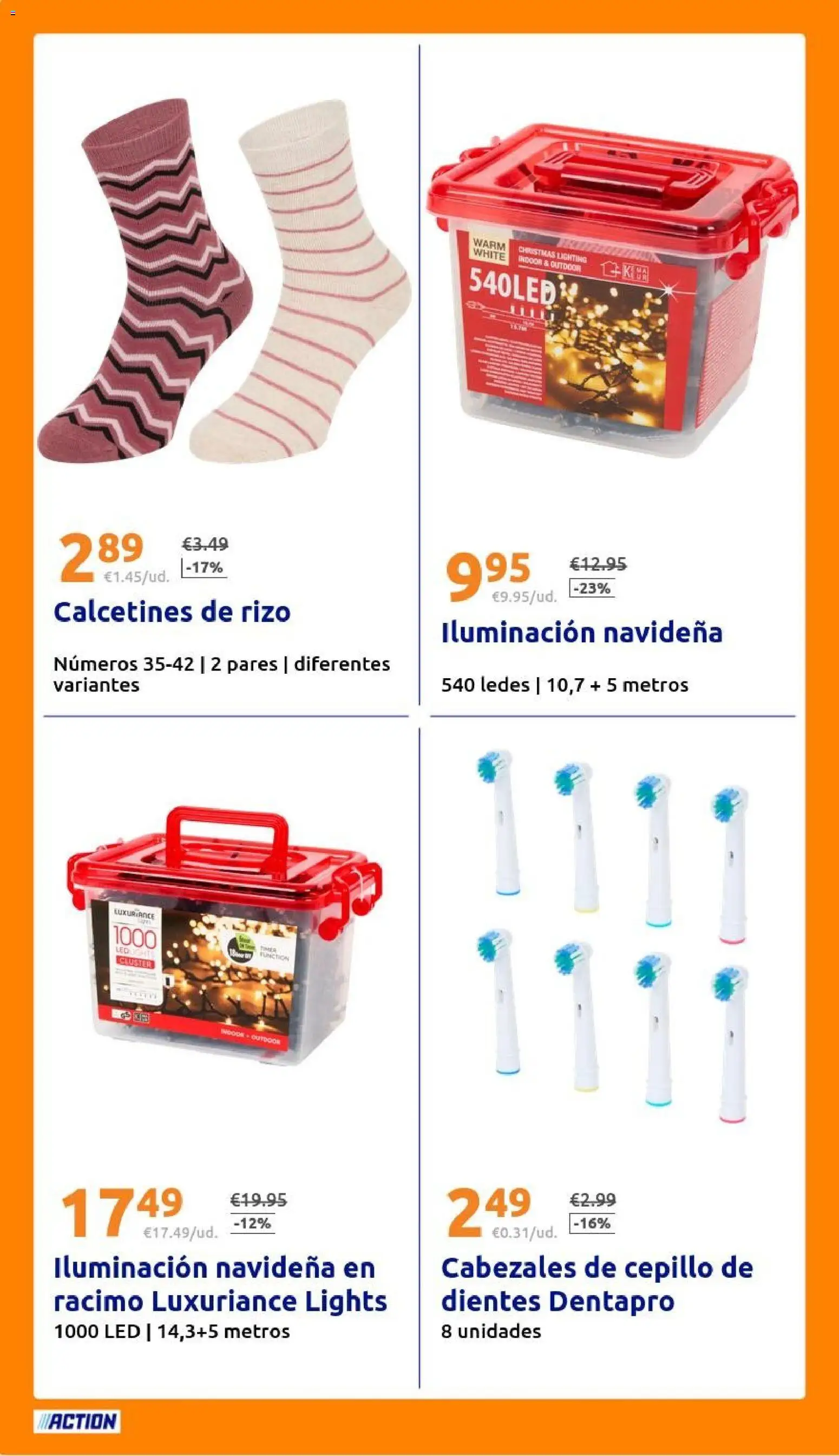 Action - Action ES week 47 2025 │ válido desde el 19.11.2025 | Página: 22 | Productos: Cepillo, Galette de chaise