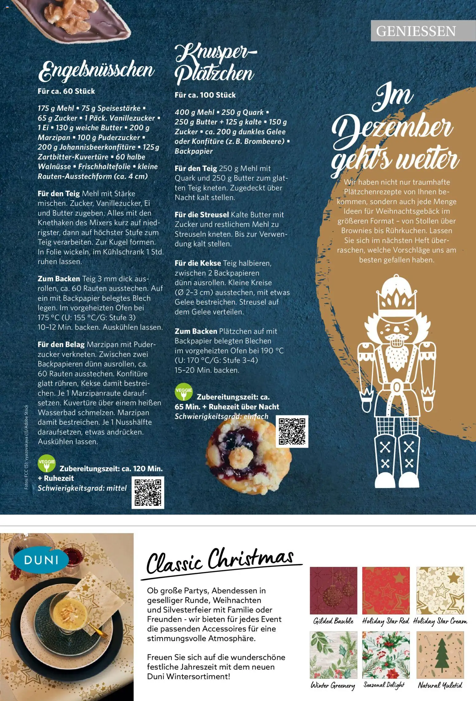 Famila Nordwest  myTime November 2025 – gültig ab 01.11.2025 | Seite: 23 | Produkte: Walnüsse, Butter, Kühlschrank, Kekse