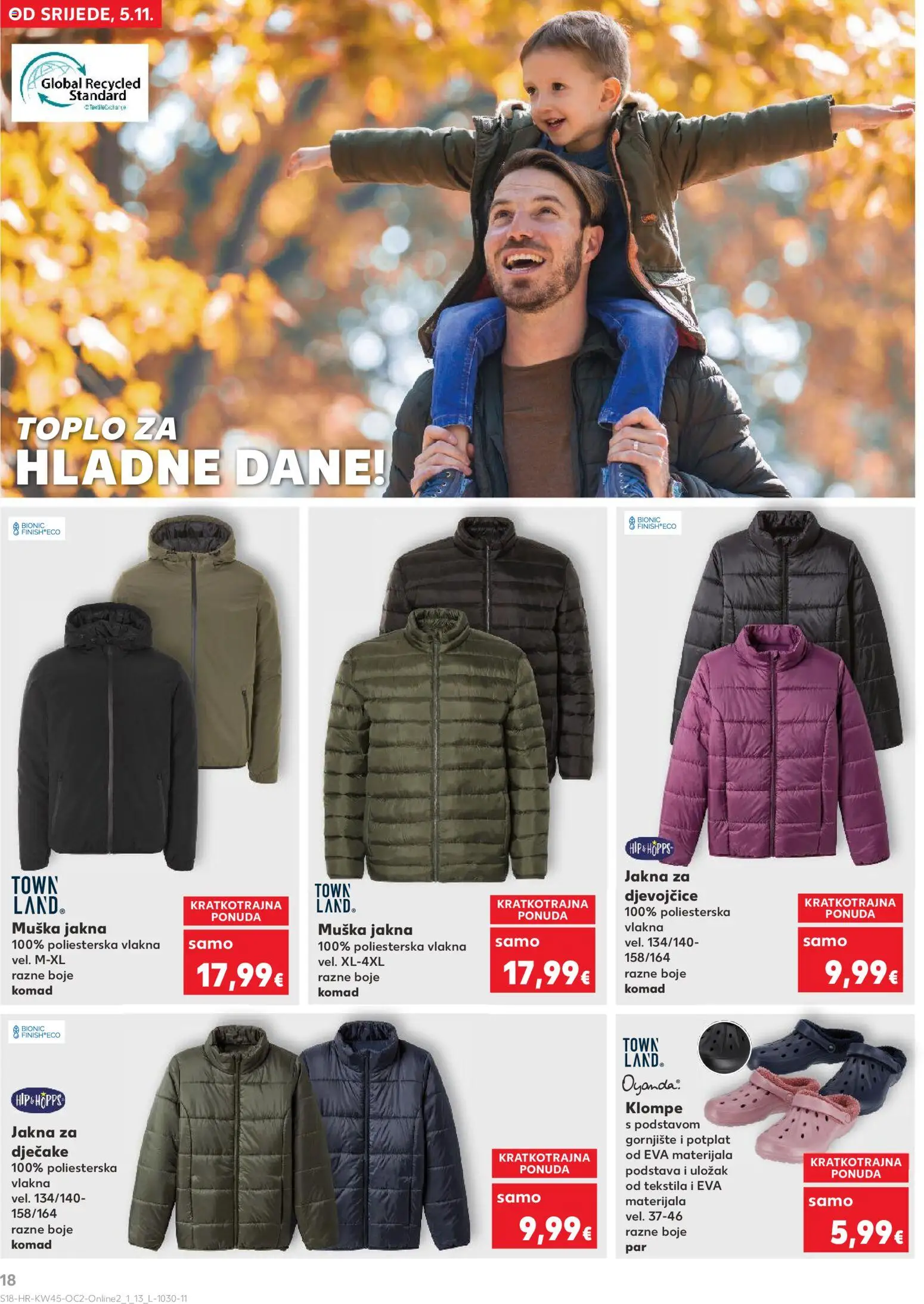 Kaufland katalog | vrijedi od 05.11.2025 | Stranica: 18 | Proizvodi: Jakna