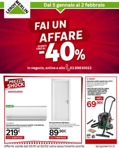 Anteprima del volantino Volantino Leroy Merlin	 valido a partire dal 05.01.2026