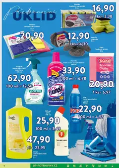 Náhled letáku Jip leták od 22.10.2025 | Strana: 4 | Produkty: Utěrky, Citron, Baterie, Sanytol
