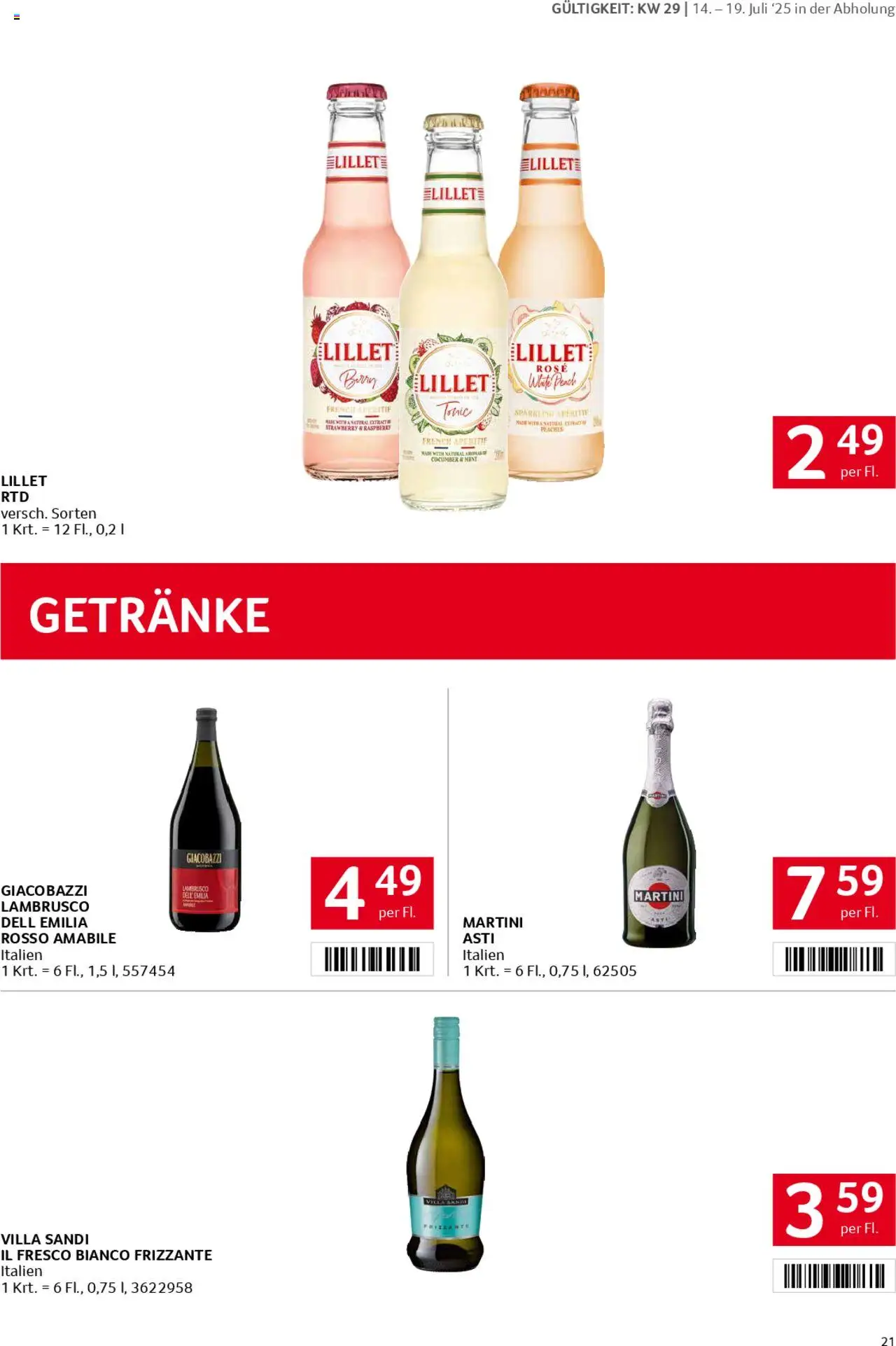 Transgourmet Flugblatt gültig ab 13.07.2025 | Seite: 21