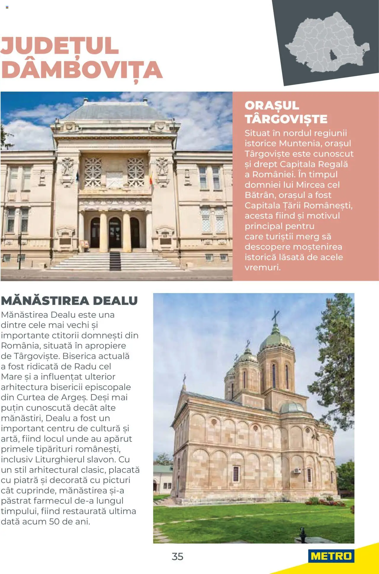 Metro catalog - Ghid de călătorie România – valabil de la 01.08.2025 | Pagină: 35