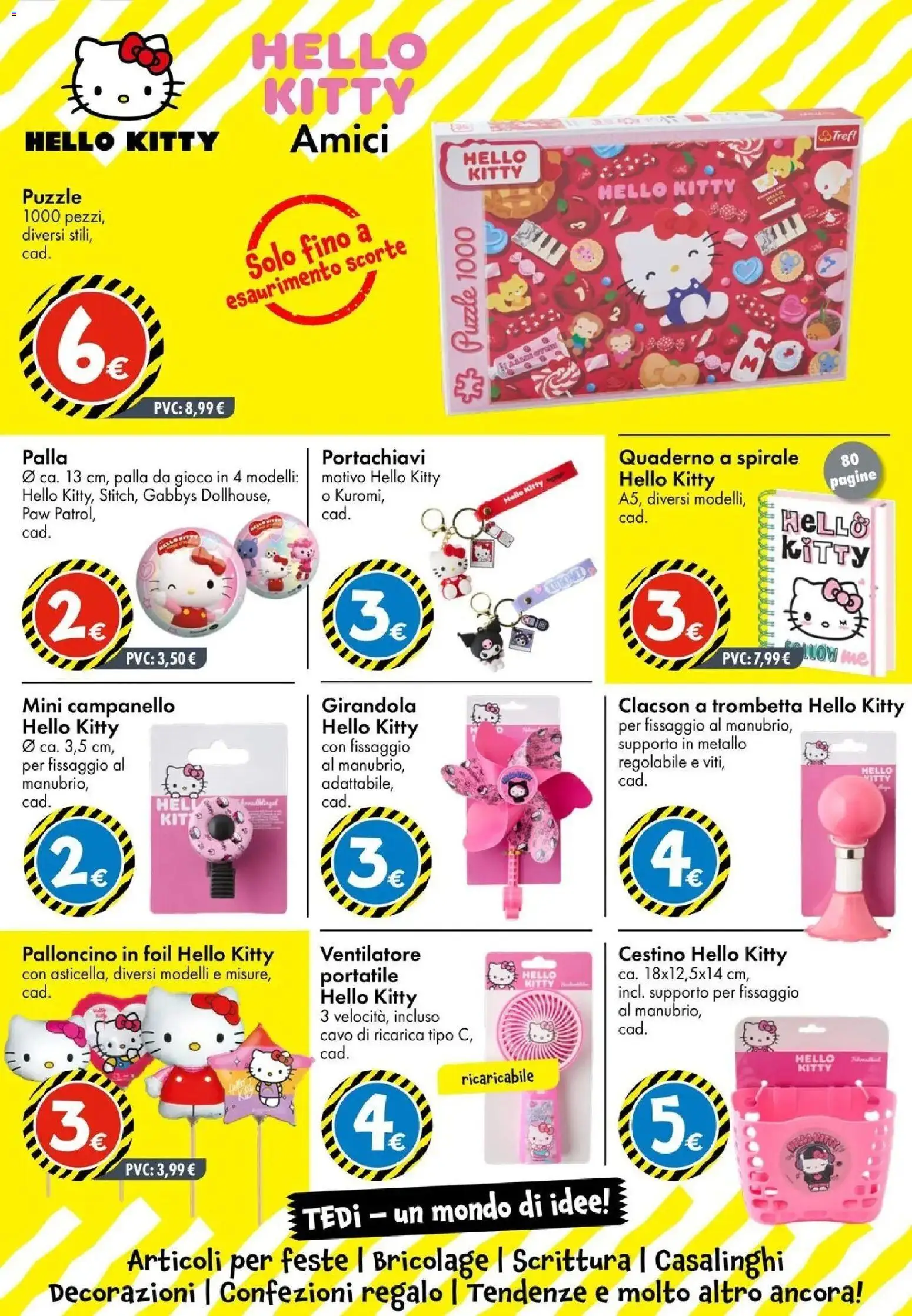 Volantino TEDi del 06.03.2026 | Pagina: 22 | Prodotti: Ventilatore, Gioco, Cestino, Decorazioni