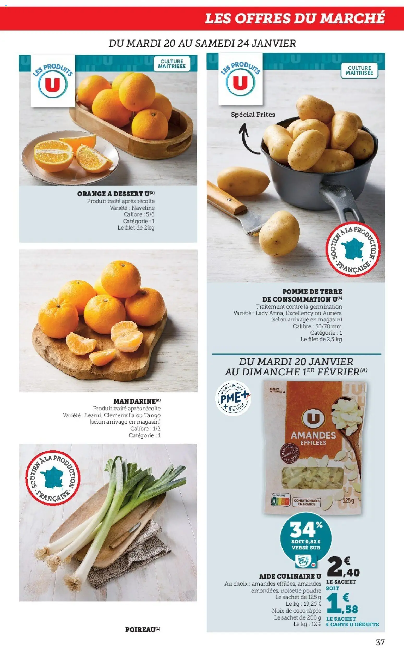 {H1} | Page: 37 | Produits: Noisette, Noix de coco, Pomme, Noix