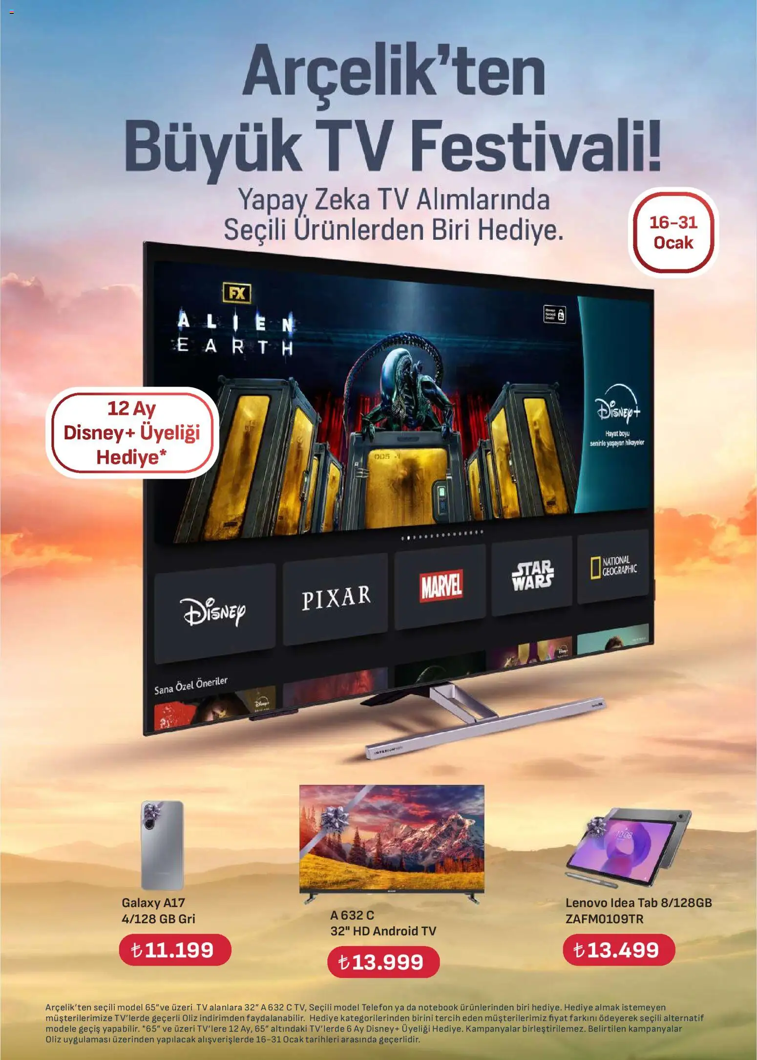 Arçelik Katalog - 01.01.2026 tarihinden itibaren geçerlidir | Sayfa: 88 | Ürünler: TV, Telefon, Ocak