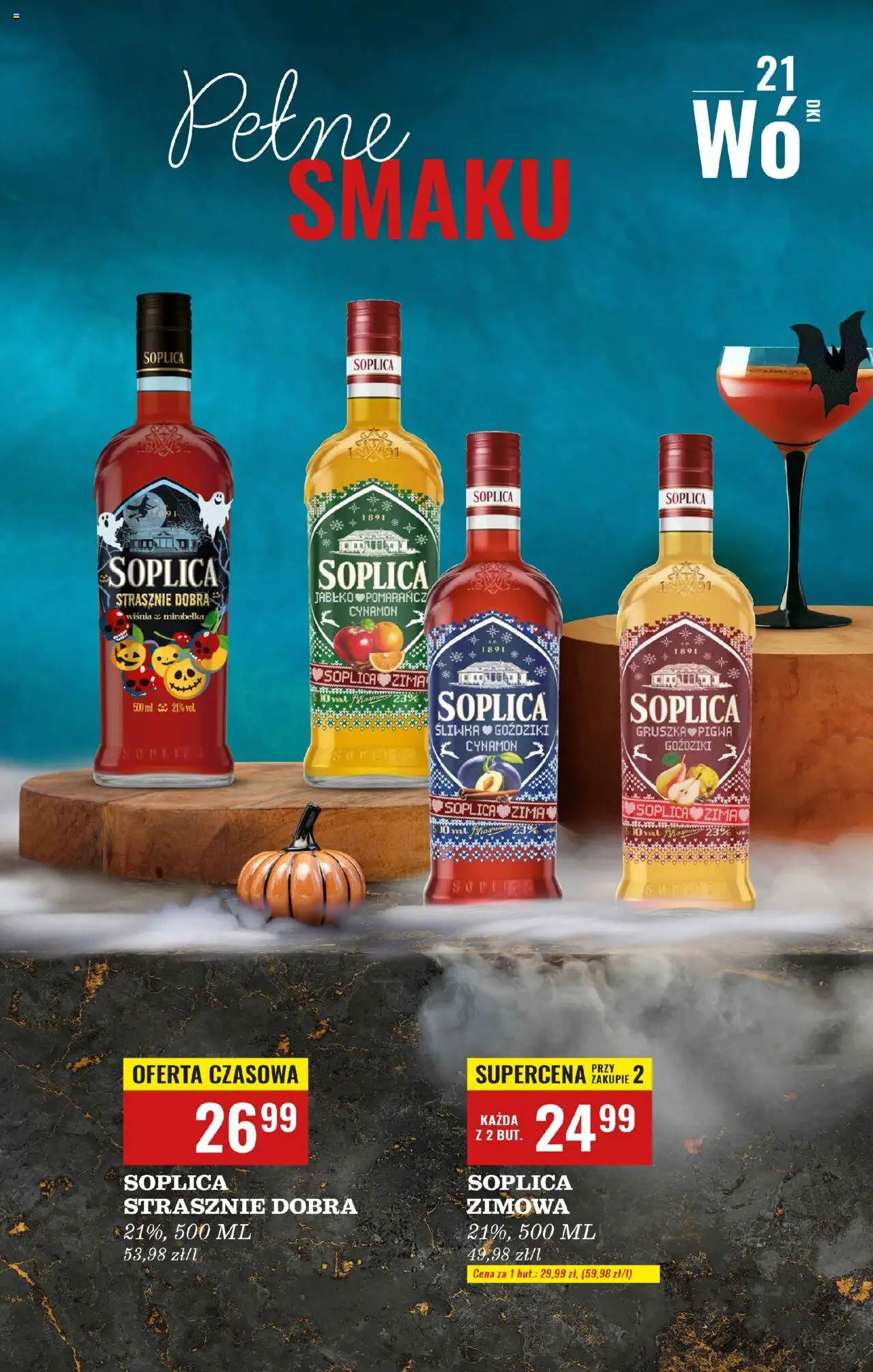 Biedronka gazetka - Czas na toast od 20.10.2025 | Strona: 21 | Produkty: Pigwa, Gruszka, Cynamon, Goździki