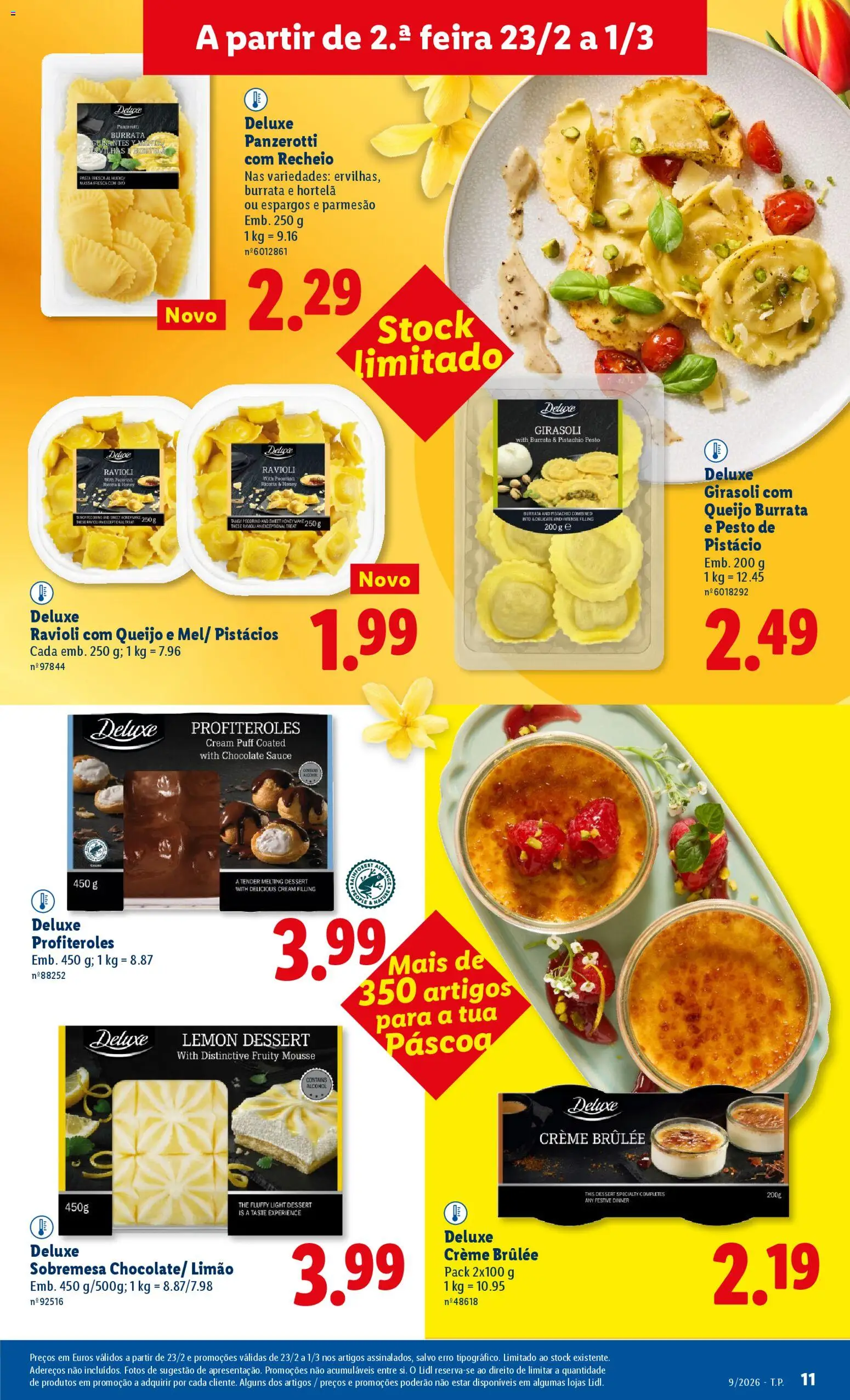 Lidl folheto │ válido de 23.02.2026 | Página: 11 | Produtos: Espargos, Puff, Hortelã, Creme