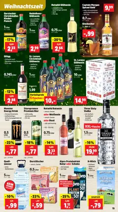 Thomas Philipps Prospekt 	 ab 15.12.2025 gültig | Seite: 19 | Produkte: Durstloscher, Milch, Zitrone, Captain morgan