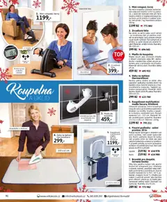 Náhled letáku Velký Košík katalog listopad 2025 od 01.11.2025 | Strana: 90 | Produkty: Madlo, Deka, Televize, Koupelna