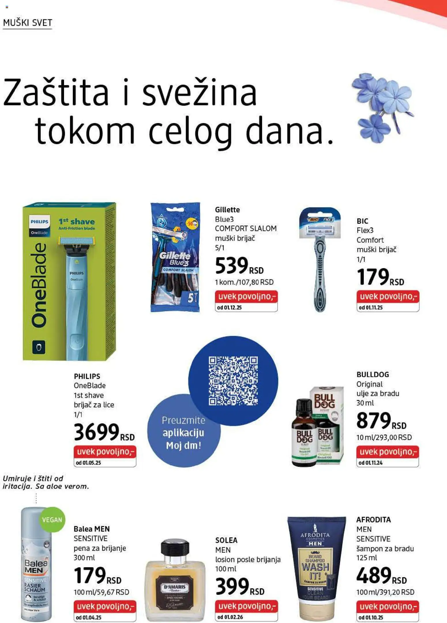 DM Drogerie katalog - važi od 01.02.2026 | Strana: 22 | Proizvode: Gillette, Brijač, Šampon, Pena za brijanje