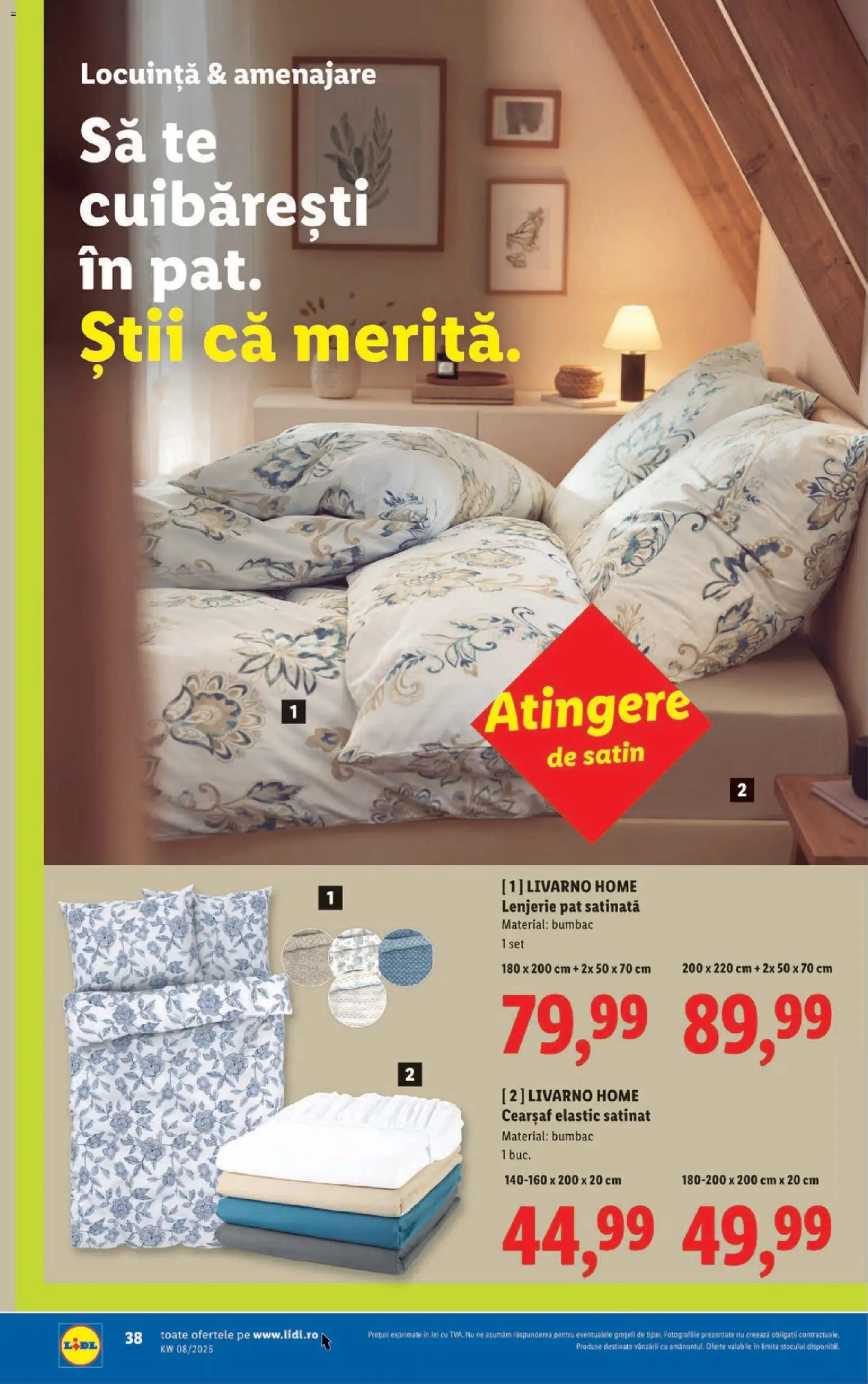 Noul catalog Lidl – valabil de la 16.02.2026 | Pagină: 38 | Produse: Pat
