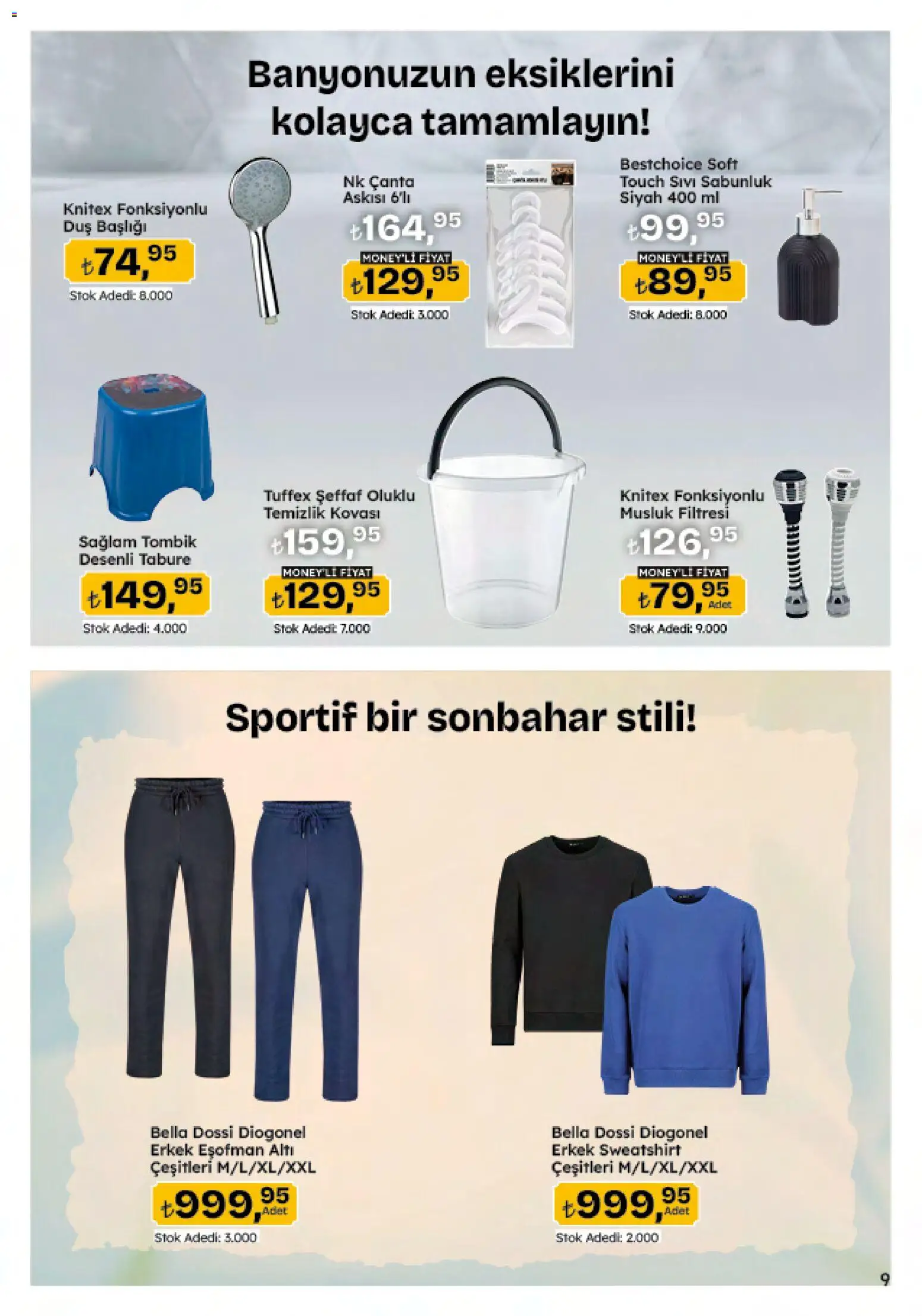 Migros Katalog - 5M Migroskop Dijital - 06.11.2025 tarihinden itibaren geçerlidir | Sayfa: 95 | Ürünler: Temizlik kovası, Duş, Çanta, Sabunluk