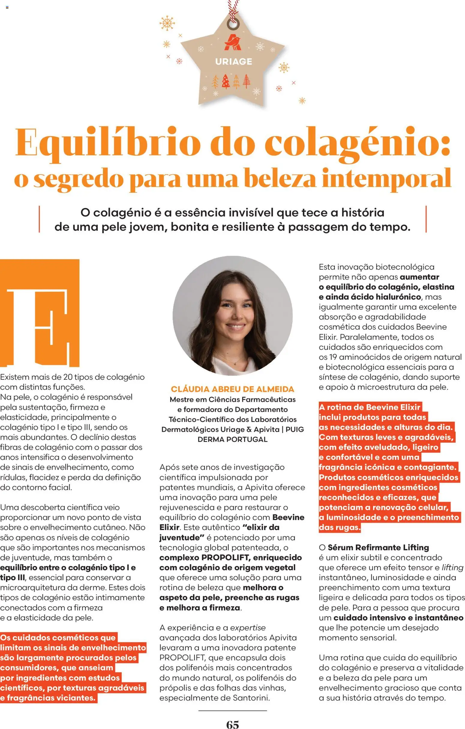 Auchan - Vem aí o Natal │ válido de 06.11.2025 | Página: 65 | Produtos: Fragrância, Sérum