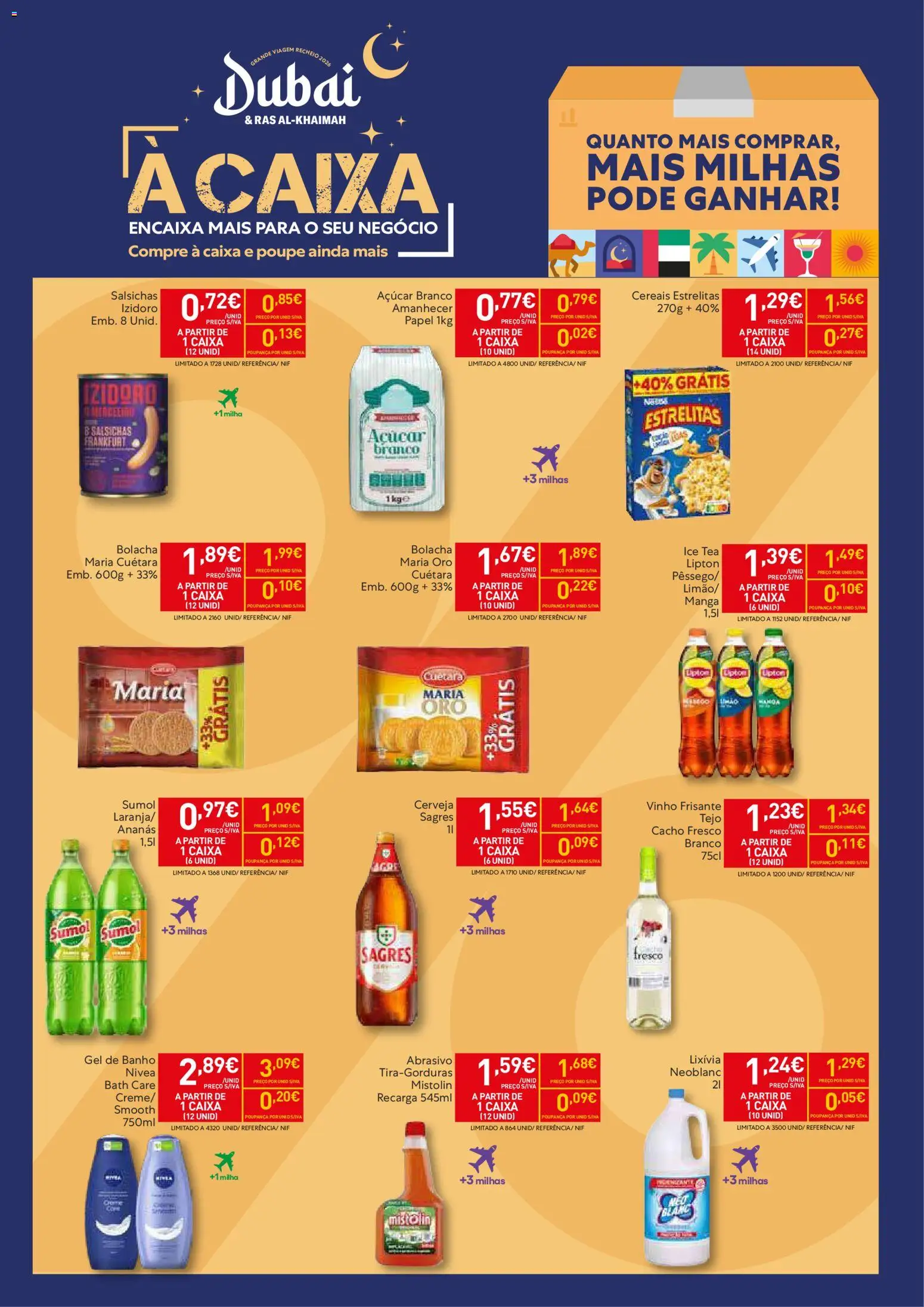 Recheio - Bons Negócios Madeira │ válido de 02.12.2025 | Página: 4 | Produtos: Gel de banho, Caixa, Vinho, Açúcar