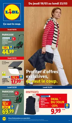 LIDL - Prévisualisation de LIDL catalogue les bonnes affaires de la semaine valide à partir de 19.03.2026