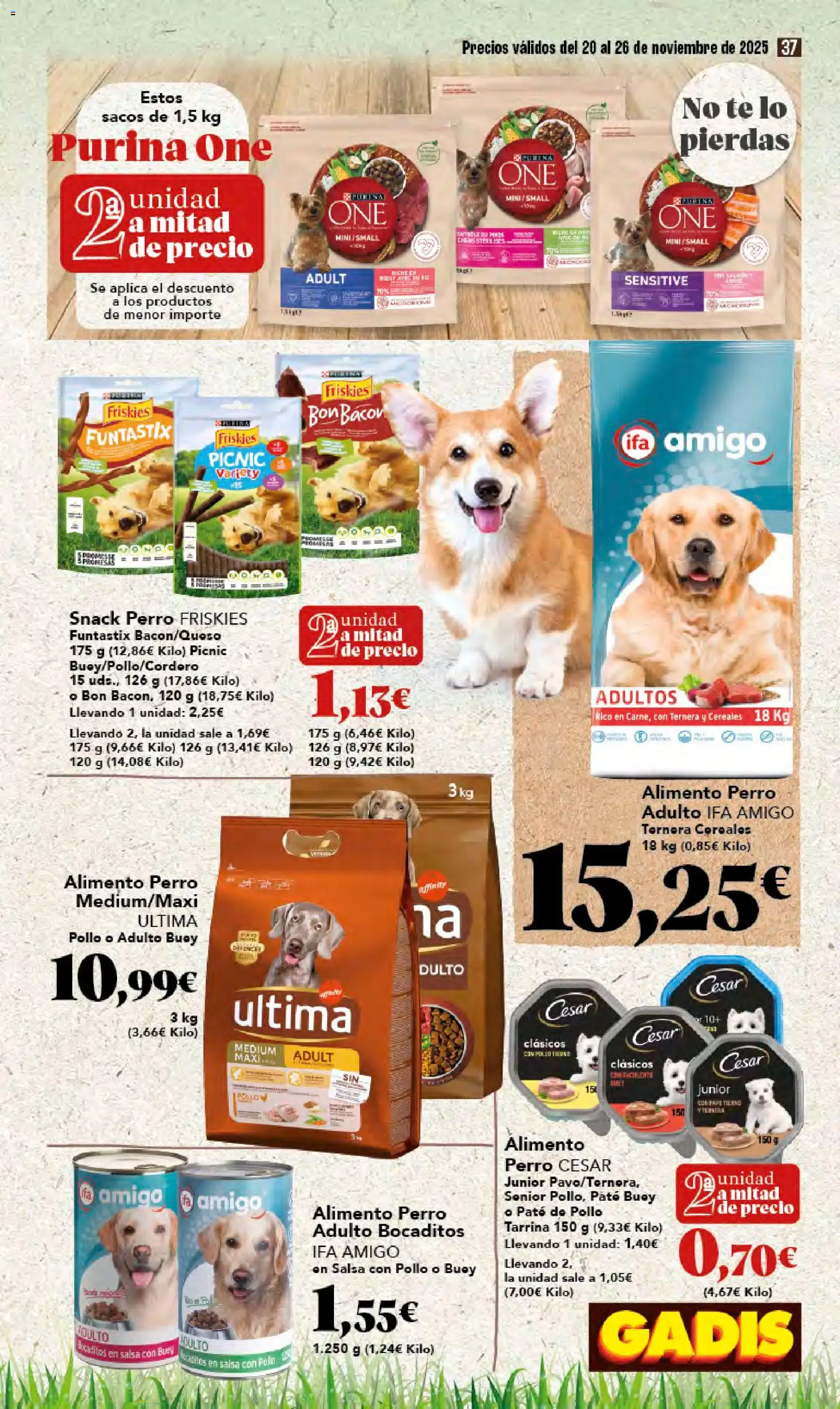 Gadis - Black Friday │ válido desde el 20.11.2025 | Página: 37 | Productos: Paté, Cereales, Té
