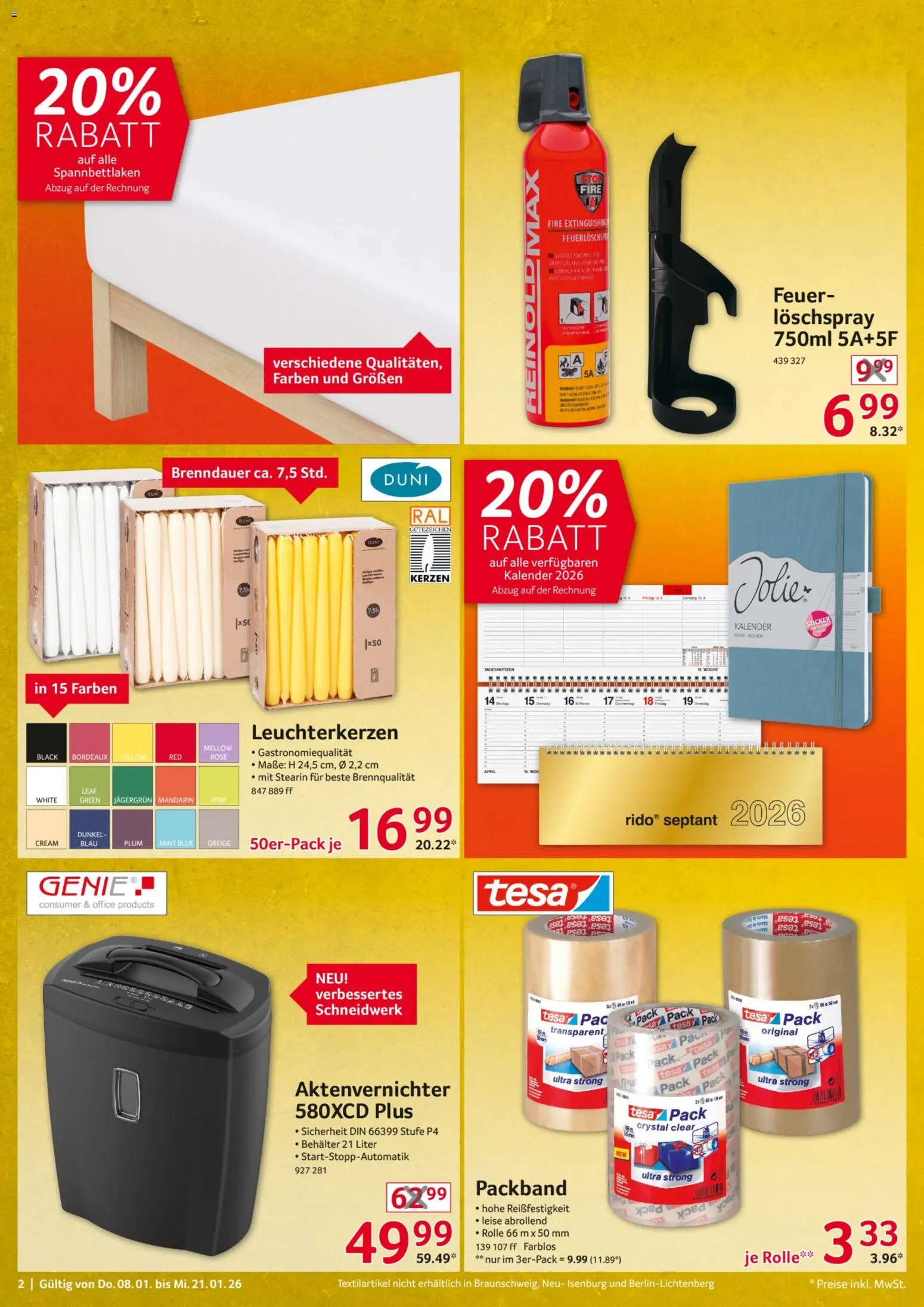 Selgros Non Food Spezial – gültig ab 08.01.2026 | Seite: 2 | Produkte: Aktenvernichter, Kiwi