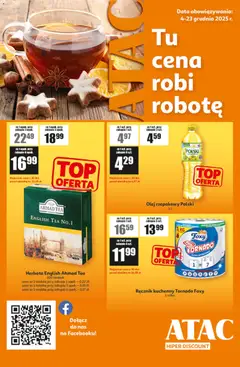 Pogląd oferty "Auchan Gazetka - ATAC Hiper Discount" - ważna od 04.12.2025