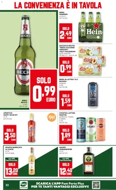 Anteprima del volantino Volantino PAM	 valido a partire dal 04.12.2025 | Pagina: 22 | Prodotti: Frutta, Pesca, Heineken, Aperitivo