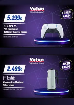 27.10.2025 tarihinden itibaren geçerli olan Vatan Bilgisayar kataloğu önizlemesi | Sayfa: 6