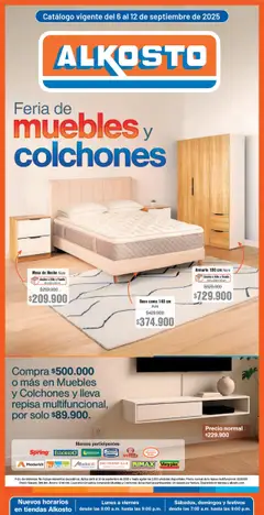 Vista previa Alkosto folleto válido desde el 06.09.2025