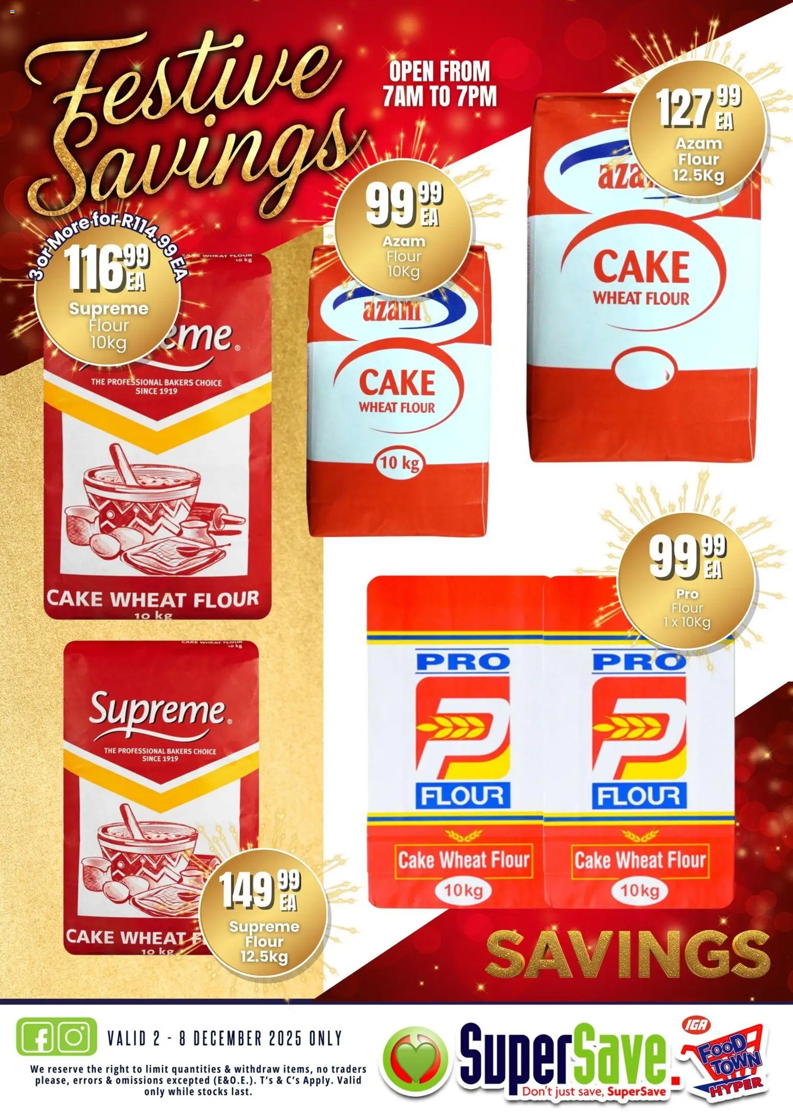 New Super Save catalogue – valid from 02.12.2025 | Page: 14 | Products: Cake, Flour