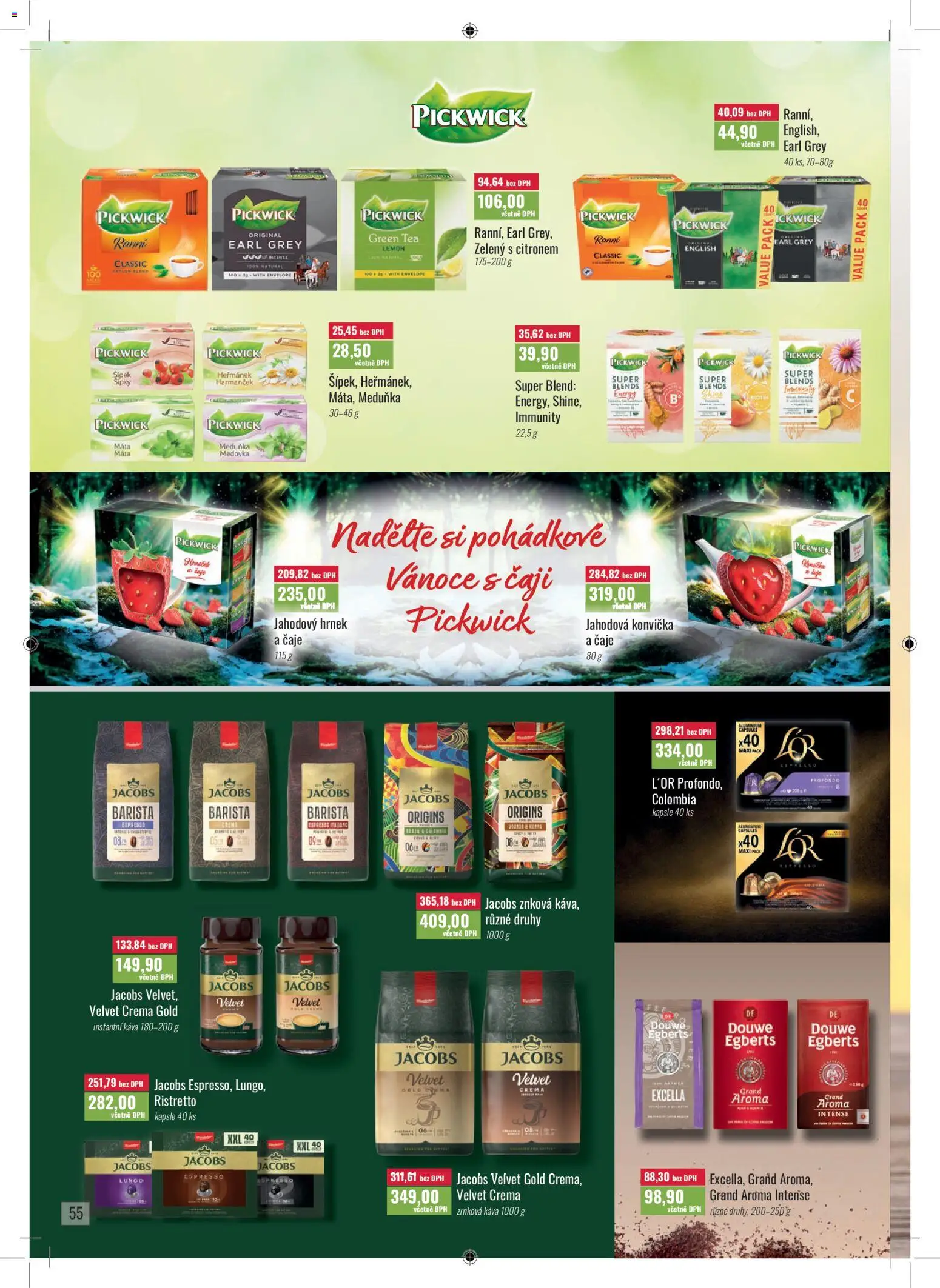 Ratio leták od 01.12.2025 | Strana: 56 | Produkty: L'Or, Velvet, Zrnková káva, Jacobs barista