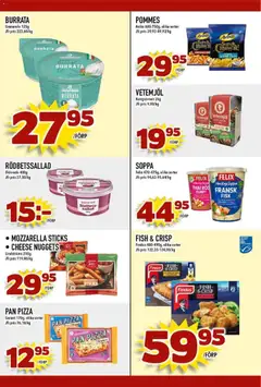 Matdax - erbjudanden - Förhandsvisning av reklamblad från butik Matdax aktuell från 01.12.2025 | Sida: 23 | Produkter: Burrata, Pizza, Sallad, Soppa