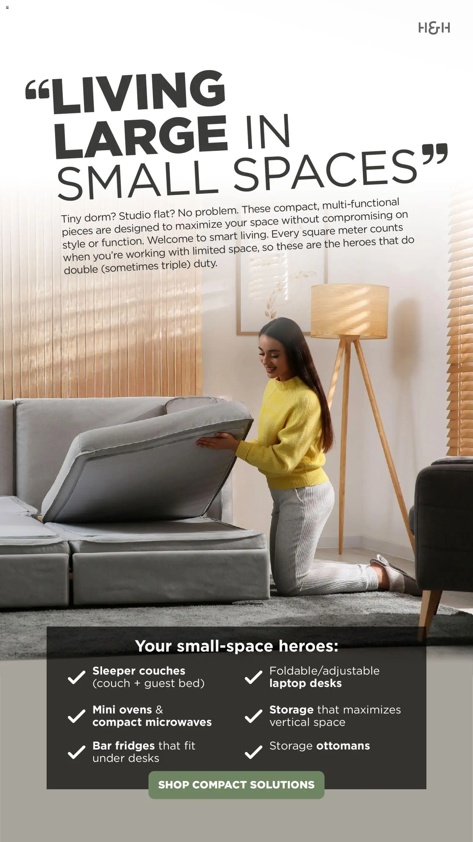 New House and Home catalogue – valid from 05.01.2026 | Page: 11 | Products: Laptop, Bed, Couch