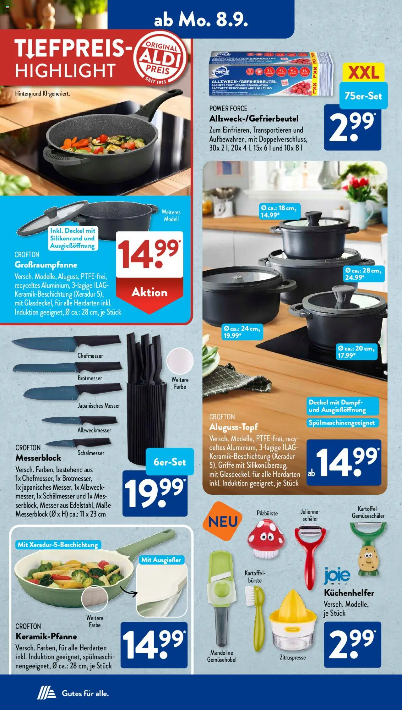 Aldi Süd Prospekt 	 - gültig ab dem 08.09.2025 | Seite: 2 | Produkte: Bürste